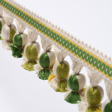 Load image into Gallery viewer, Schumacher Ali Tassel Trim 84672 / Leaf