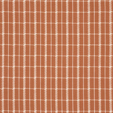 Load image into Gallery viewer, Schumacher Boyd Check Fabric 84680 / Spice