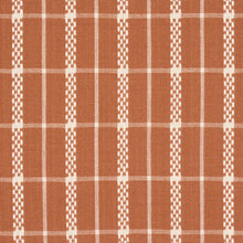 Load image into Gallery viewer, Schumacher Boyd Check Fabric 84680 / Spice