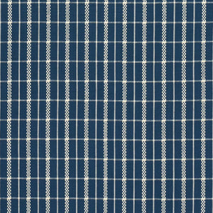 Schumacher Boyd Check Fabric 84681 / Indigo