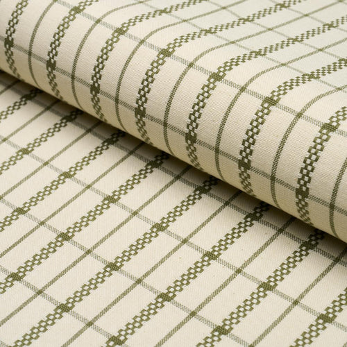 Schumacher Boyd Check Fabric 84682 / Moss