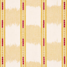 Load image into Gallery viewer, Schumacher Faye Ikat Fabric 84710 / Ochre