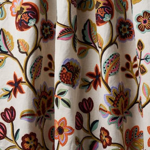 Schumacher Loulou Embroidery Fabric 84750 / Jewel