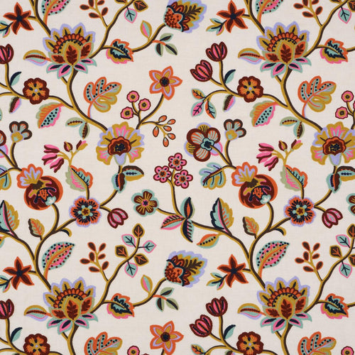 Schumacher Loulou Embroidery Fabric 84750 / Jewel