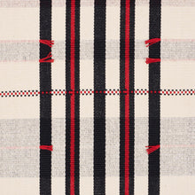 Load image into Gallery viewer, Schumacher Remmy Hand Woven Stripe Fabric 84782 / Noir