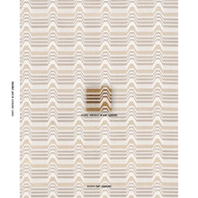 Load image into Gallery viewer, Schumacher Aldo Velvet Fabric 84811 Mocha &amp; Camel
