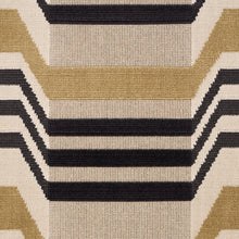 Load image into Gallery viewer, Schumacher Aldo Velvet Fabric 84812 / Mocha &amp; Noir