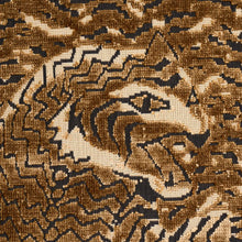 Load image into Gallery viewer, Schumacher Tigress Velvet Fabric 84830 Gold