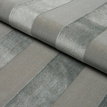 Load image into Gallery viewer, Schumacher Cunard Strié Velvet Fabric 84871 Ice