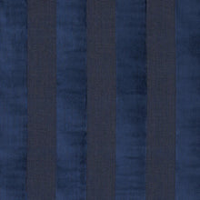 Load image into Gallery viewer, Schumacher Cunard Strié Velvet Fabric 84872 / Sapphire