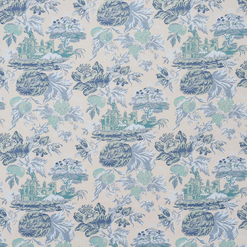 Schumacher Jardin De Louis Fabric 84880 / Delft