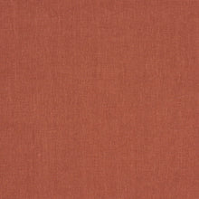 Load image into Gallery viewer, Schumacher Jumi Stonewashed Linen Fabric 84904 Terracotta