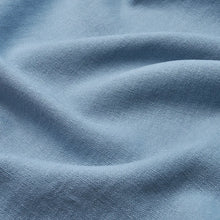 Load image into Gallery viewer, Schumacher Jumi Stonewashed Linen Fabric 84908 Chambray