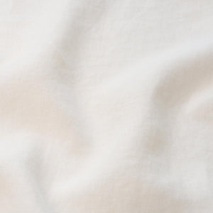 Schumacher Leslie Stonewashed Sheer Fabric 84931 / Ivory