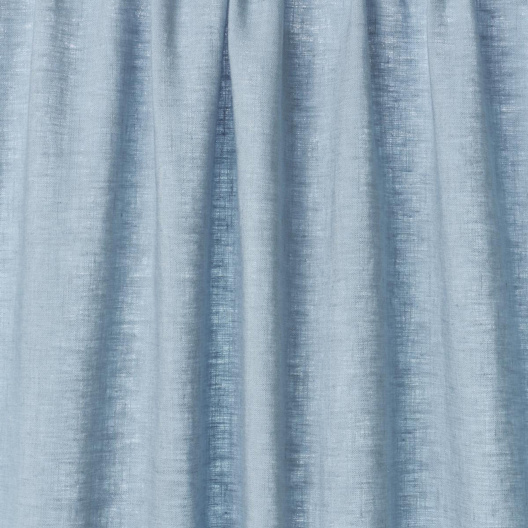 Schumacher Leslie Stonewashed Sheer Fabric 84933 / Chambray