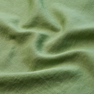 Schumacher Leslie Stonewashed Sheer Fabric 84936 / Leaf