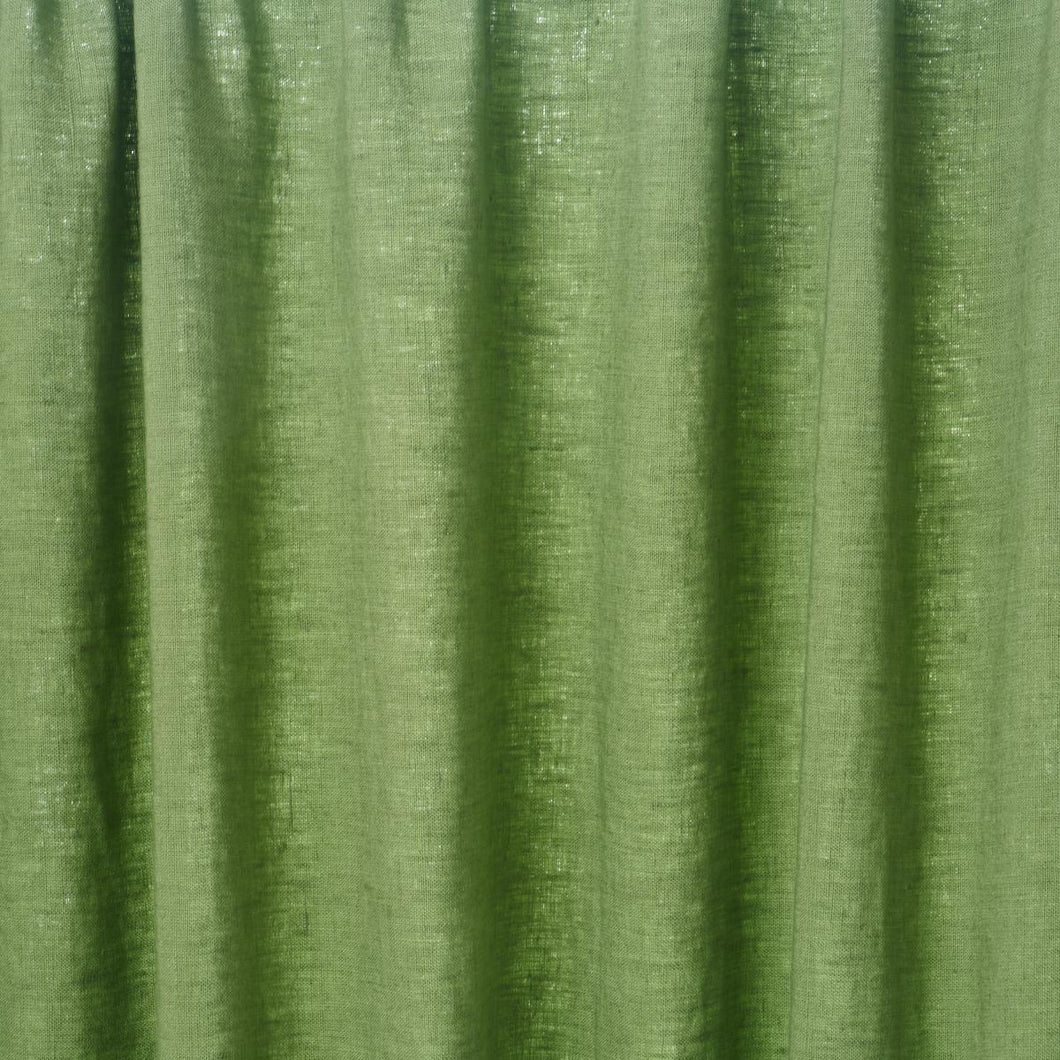 Schumacher Leslie Stonewashed Sheer Fabric 84936 / Leaf