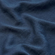 Load image into Gallery viewer, Schumacher Leslie Stonewashed Sheer Fabric 84938 / Navy