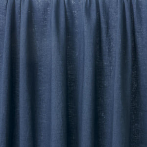Schumacher Leslie Stonewashed Sheer Fabric 84938 / Navy