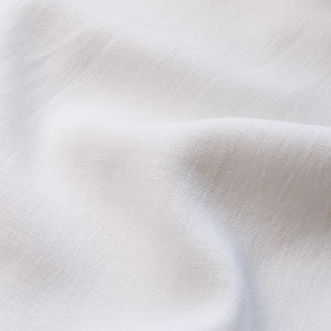 Schumacher Kai Linen Fabric 84951 / White