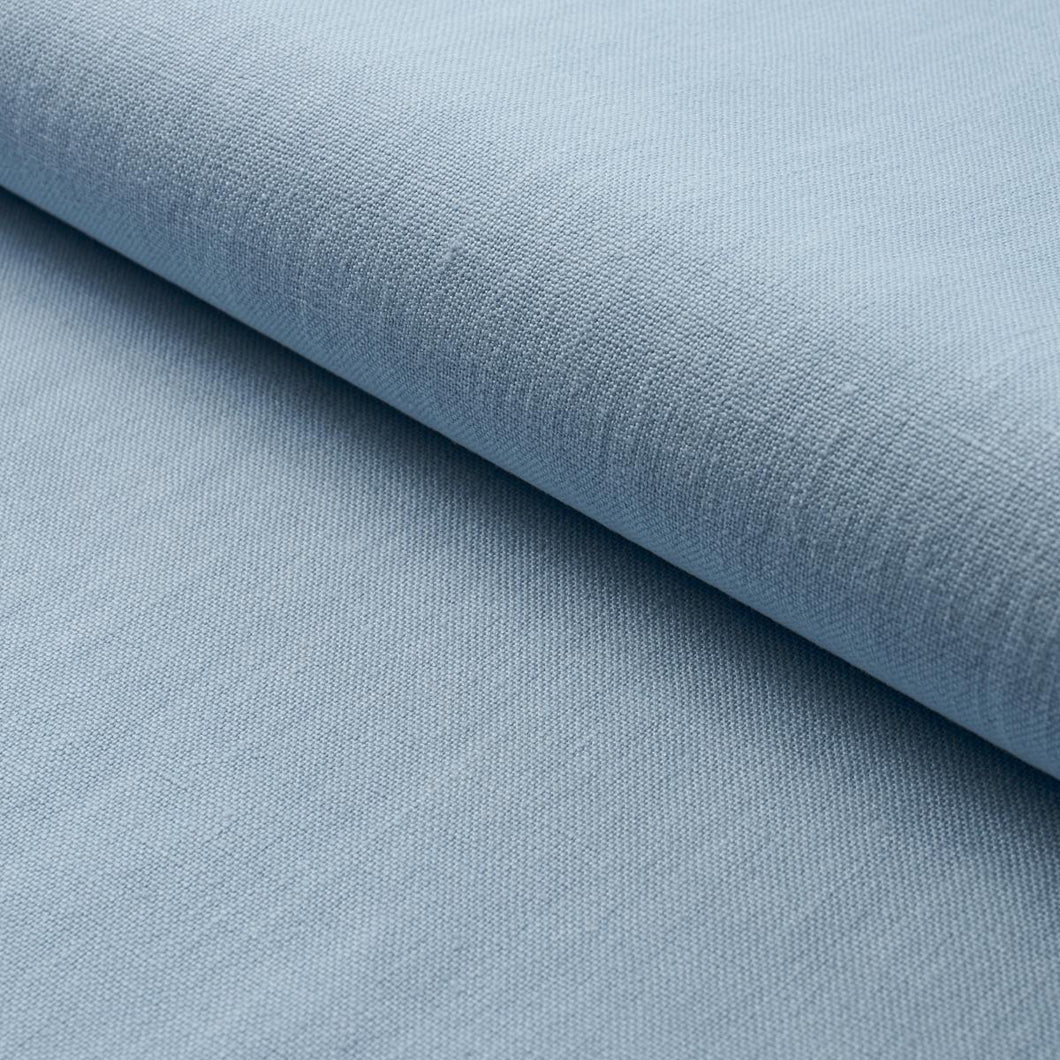 Schumacher Kai Linen Fabric 84954 / Sky
