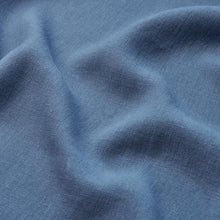 Load image into Gallery viewer, Schumacher Kai Linen Fabric 84955 / Cadet