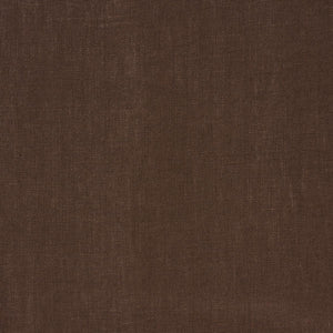 Schumacher Kai Linen Fabric 84959 / Chocolate
