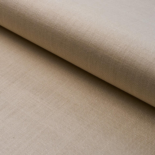 Schumacher Leo Glazed Linen Fabric 84961 / Flax