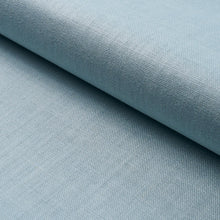 Load image into Gallery viewer, Schumacher Leo Glazed Linen Fabric 84962 / Sky