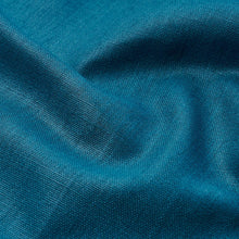 Load image into Gallery viewer, Schumacher Leo Glazed Linen Fabric 84963 / Peacock
