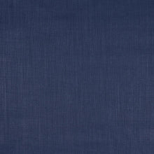 Load image into Gallery viewer, Schumacher Leo Glazed Linen Fabric 84964 / Navy