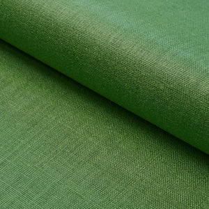 Schumacher Leo Glazed Linen Fabric 84965 / Leaf