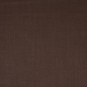 Schumacher Leo Glazed Linen Fabric 84968 / Chocolate