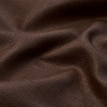 Load image into Gallery viewer, Schumacher Leo Glazed Linen Fabric 84968 / Chocolate