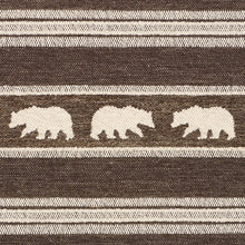 Load image into Gallery viewer, Schumacher Koda Stripe Fabric 84991 / Coffee