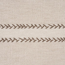 Load image into Gallery viewer, Schumacher Plains Stripe Casement Fabric 85050 / Flax