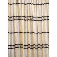 Load image into Gallery viewer, Schumacher Plains Stripe Casement Fabric 85051 / Graphite