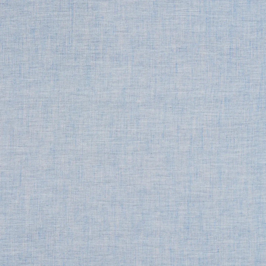 Schumacher Summit Sheer Fabric 85077 / Sky