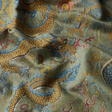 Load image into Gallery viewer, Schumacher Serpentine Dragon Fabric 85090 / Multi