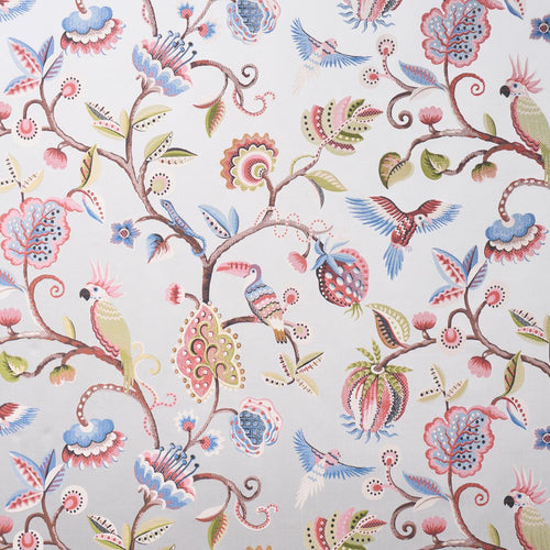 Schumacher Birds Of Paradise Woven Fabric 85112 / Mist