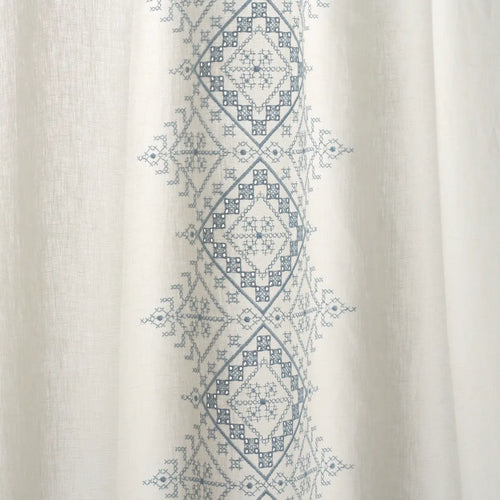 Schumacher Birgitta Sheer Fabric 85120 / Sky