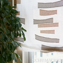 Load image into Gallery viewer, Schumacher Jensen Sheer Fabric 85152 / Brown