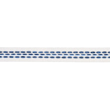 Load image into Gallery viewer, Schumacher Portola Tape Narrow Indoor/Outdoor Trim 85183 / Blue