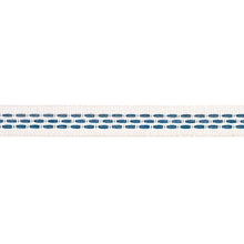 Load image into Gallery viewer, Schumacher Portola Tape Narrow Indoor/Outdoor Trim 85184 / Slate