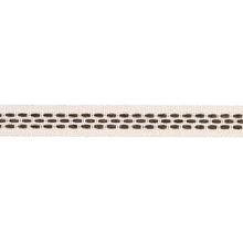 Load image into Gallery viewer, Schumacher Portola Tape Narrow Indoor/Outdoor Trim 85185 / Pebble