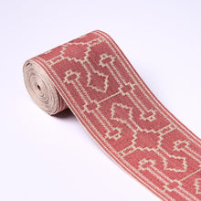 Load image into Gallery viewer, Schumacher Filbert Tape Trim 85210 / Rose