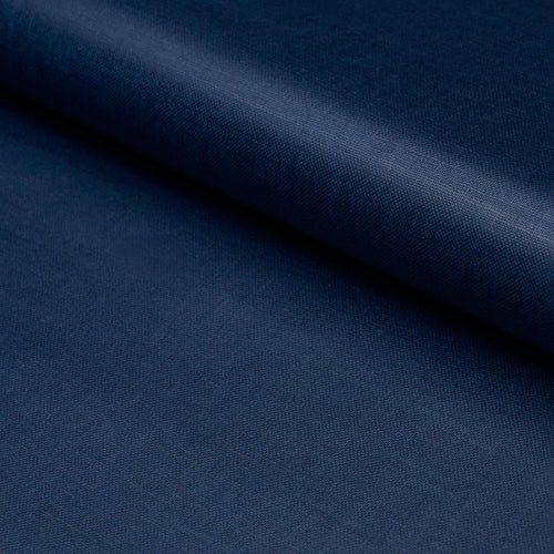 Schumacher Patent Linen Fabric 85274 / Navy
