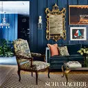 Load image into Gallery viewer, Schumacher Flemish Tapestry Fabric 85370 / Vert