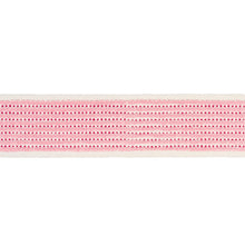 Load image into Gallery viewer, Schumacher Stripe &amp; Dot Hand Block Trim 85420 / Pink