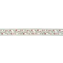 Load image into Gallery viewer, Schumacher Strawberry Trail Hand Block Trim 85460 / Dark Green